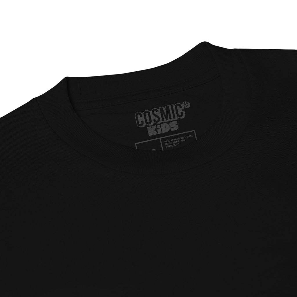SUNDAY FUNDAY LONGSLEEVE BLACK KIDS - Cosmic Clothes Official
