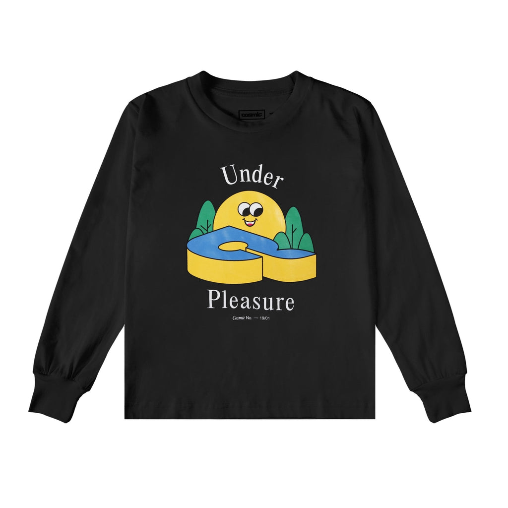 SUNDAY FUNDAY LONGSLEEVE BLACK KIDS - Cosmic Clothes Official