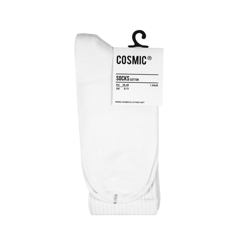 WHITE BASIC SOCKS - Cosmic Clothes Official