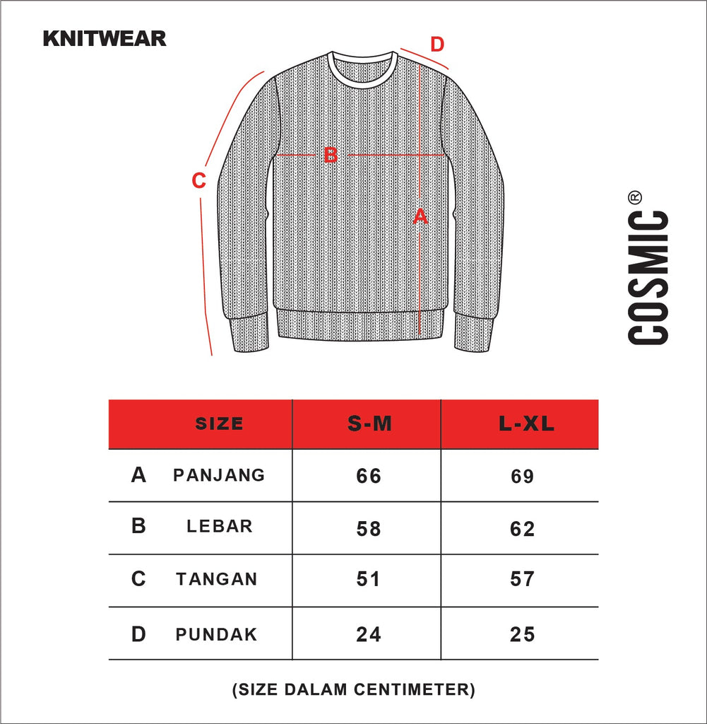 KNIT TIGRE BLACK - Cosmic Clothes Official